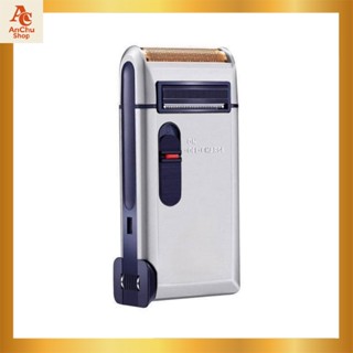 Máy cạo râu Màu trắng 301,  Máy cạo râu khô Dùng pin Sạc tiện lợi, cạo râu màu xanh và màu vàng, pin dùng 2 tháng