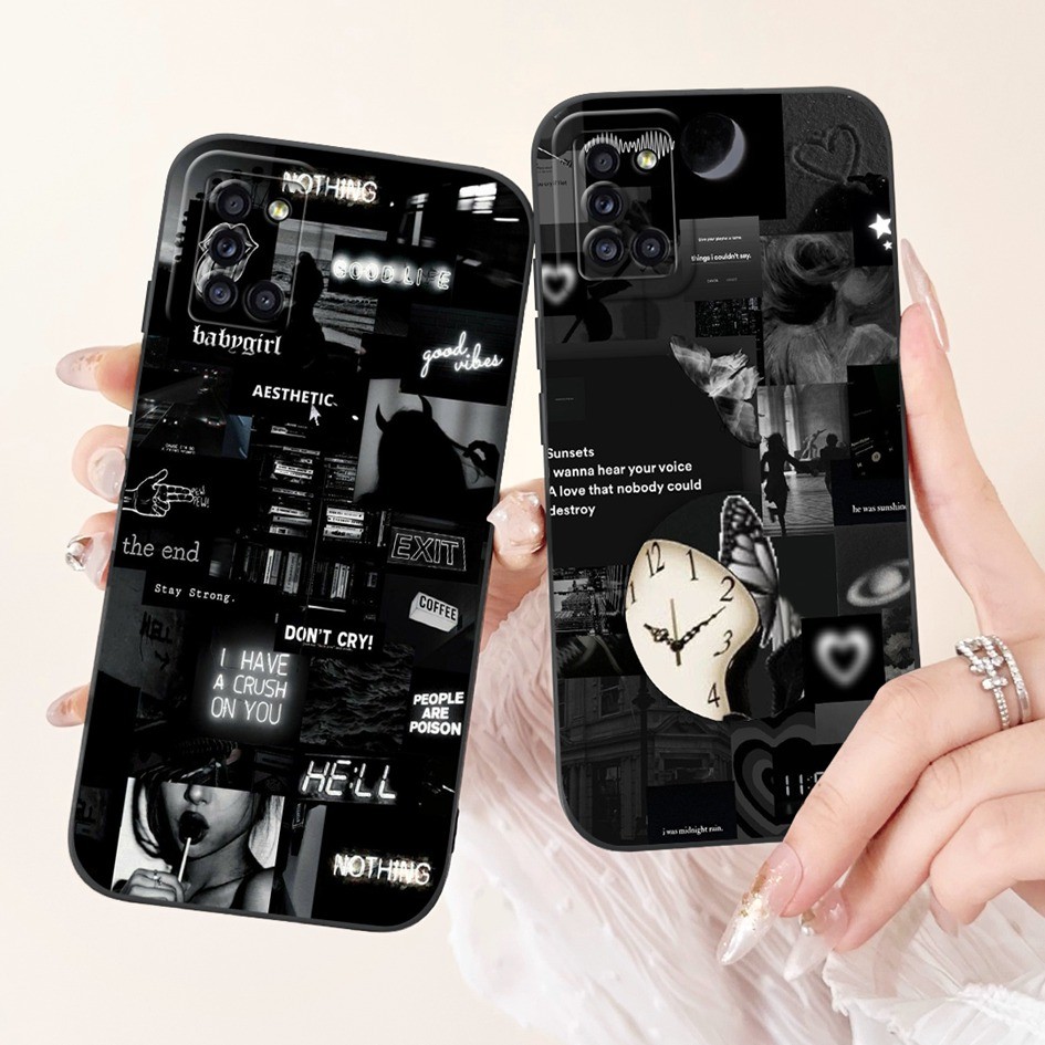 Ốp điện thoại Mềm Cho Samsung Galaxy A31 Vỏ SM-A315F SM-A315G Ốp điện thoại Silicon Sơn Thoáng Mát C