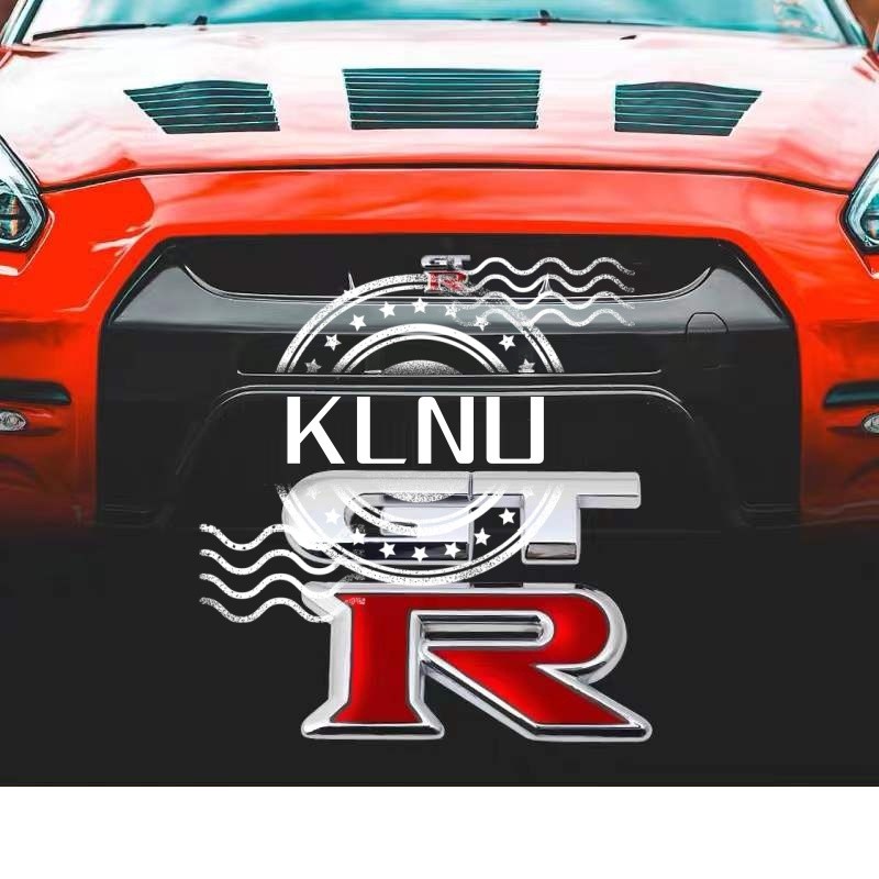 1 Kim Loại GTR Logo NISSAN GTR 3D Sửa Đổi Chia Xe Ô Tô Tự Động Trang Trí Phía Sau Thân Xe Biểu Tượng