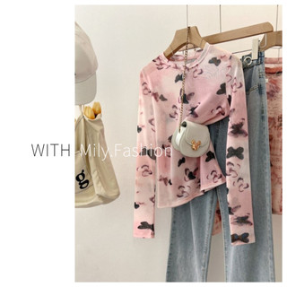  Milyfashion Tie-Dye In Gạc Chống Nắng Quần Áo Áo Nữ Thoáng Mát Cảm Thấy Băng Lụa Mỏng Phong Cách Hot Girl Gợi Cảm Dài Tay T @ - 
