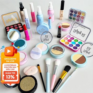  Bộ mỹ phẩm giả vờ Trang sức và phụ kiện tóc không trang điểm kèm Quà tặng sinh nhật 