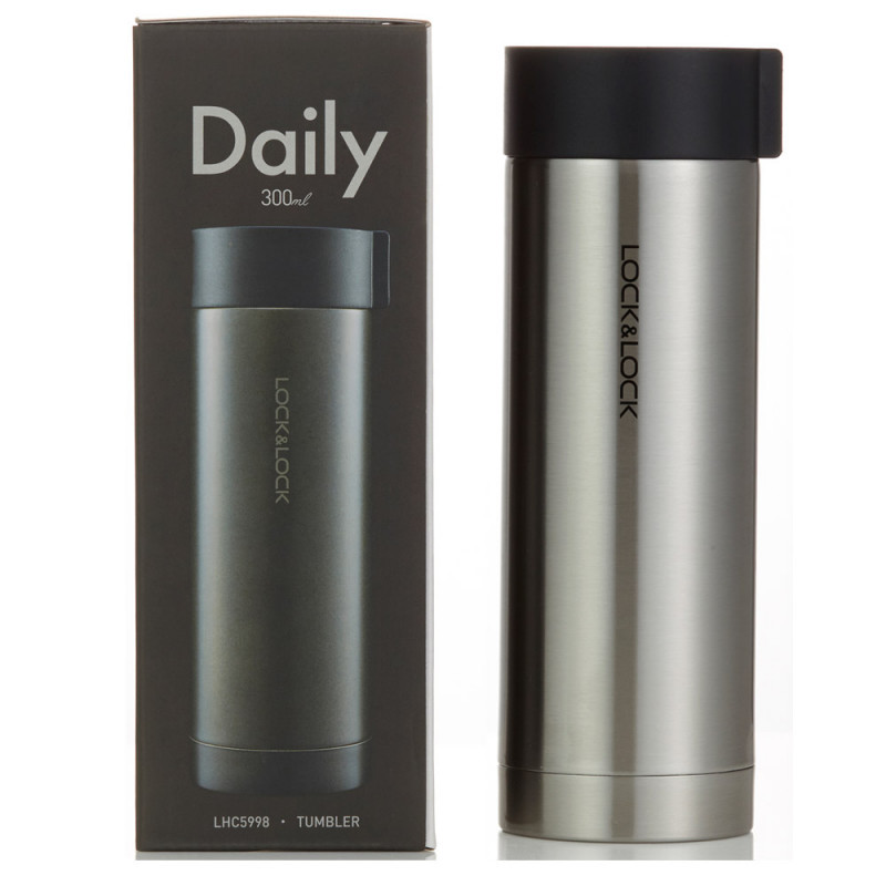 [Lock&Lock] Tumbler (Silver, Dark Gray) 300ml