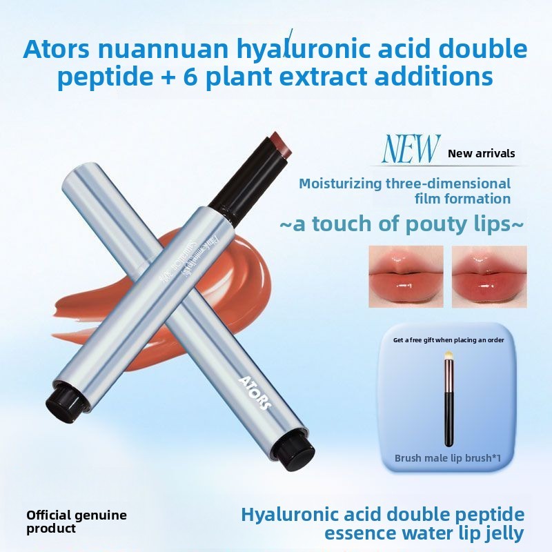 The ATORS Hyaluronic Acid Dipeptide Essence Lip Jelly dưỡng ẩm cho da tự nhiên, làm cho nó công bằng