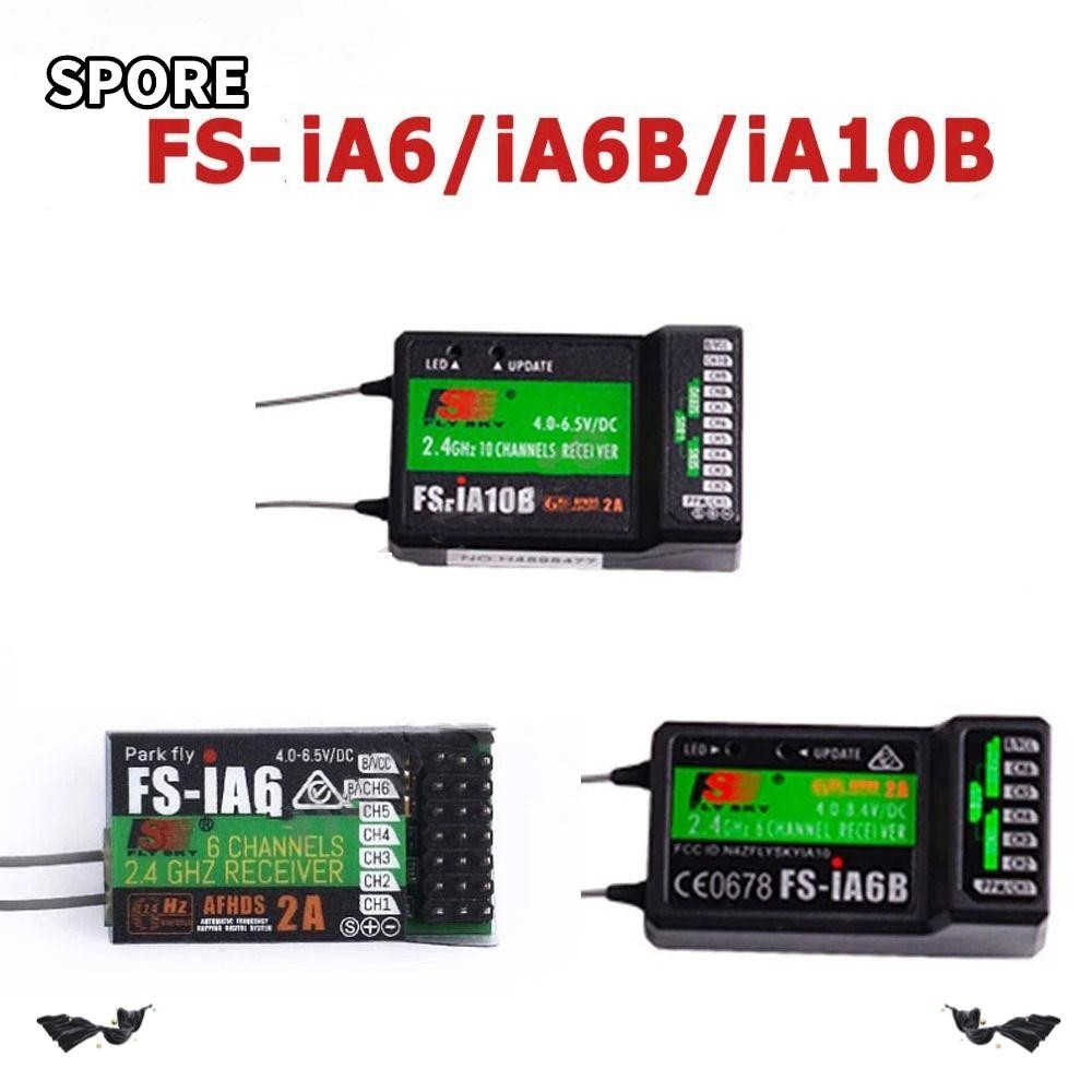 SPORE Cho FlySky FS-iA6 FS-iA6B Điều Khiển Từ Xa 10 Kênh FS-i6 i6X i6S i10 Transmisor
