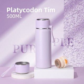 Bình Giữ Nhiệt Thép Không Gỉ 316 Nam Nữ Sinh Viên Cặp Đôi Giữ Nhiệt Cốc Nước Người Bạn Quà Tặng