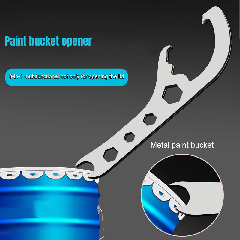 🌸🌸Dụng cụ mở nắp thùng sơn và vặn ốc bằng kim loại dày
