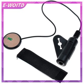 E-woitd 1 Chiếc Piezo Tiếp Xúc Micro Pickup Cho Đàn Guitar Violin Banjo Mandolin Ukulele HNVN