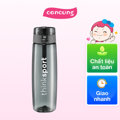 Bình nước thể thao Kita Active 700ml (INC, Ghi đậm)