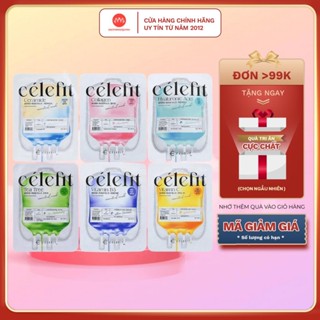  Combo Mix 6 Mặt nạ Celefit Essential Mask 23g  Collagen TeaTree Ceramide VitaminB5 VitaminC HA  