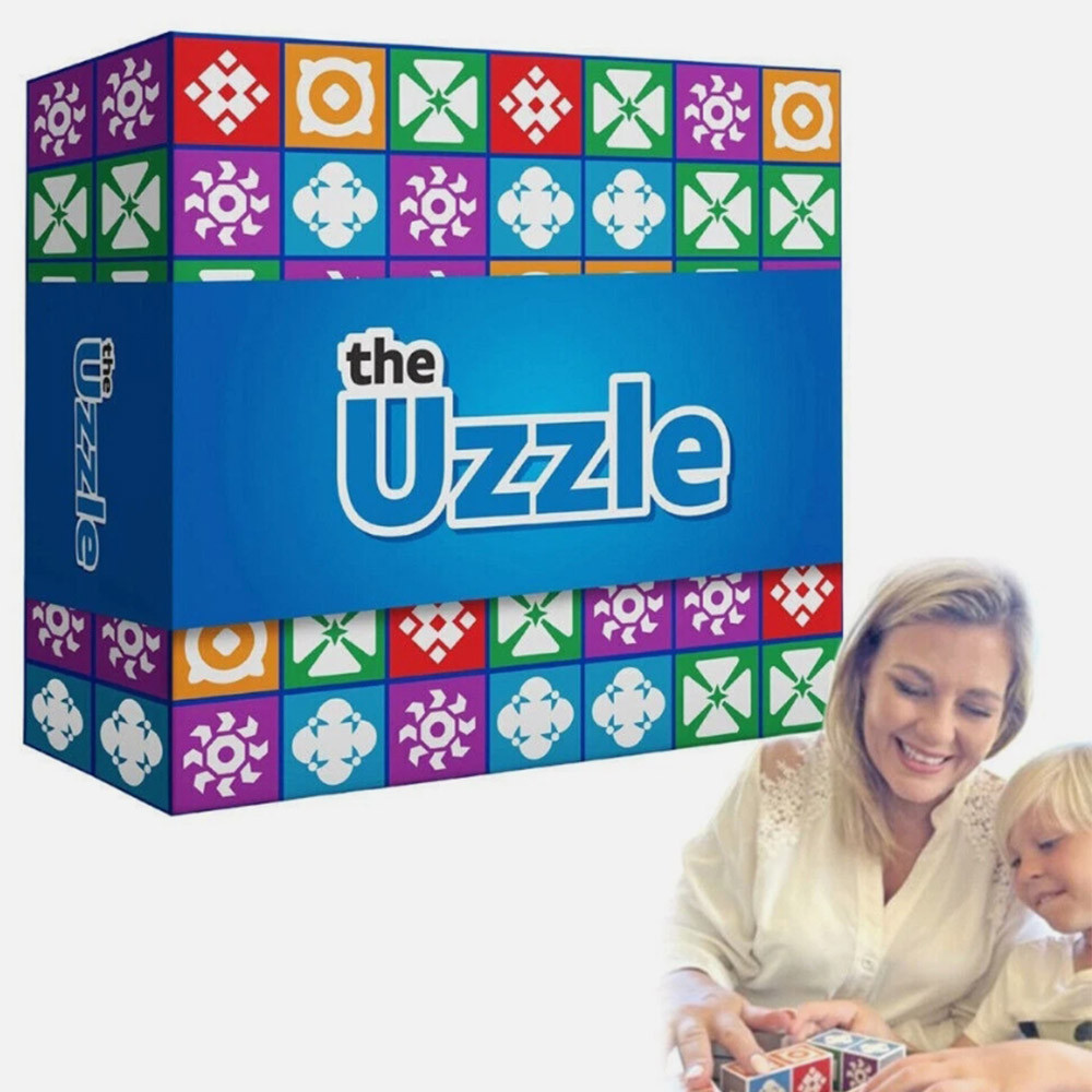 The Uzzle 3.0 Block Puzzle Family Board Game Children Adult Ready Gift Box