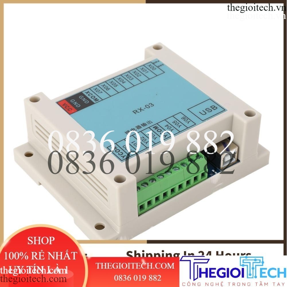 Mini Giay Bộ Điều Khiển Logic Lập Trình 8 Đầu Vào 7 Ra Máy Tính Điện Thoại Bảng Công Nghiệp 12‑24V Chất liệu: ABS