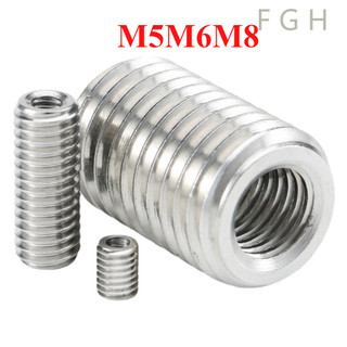 Quy lô cấy chân ốc, nối ren trong/ren ngoài M5/M6/M8