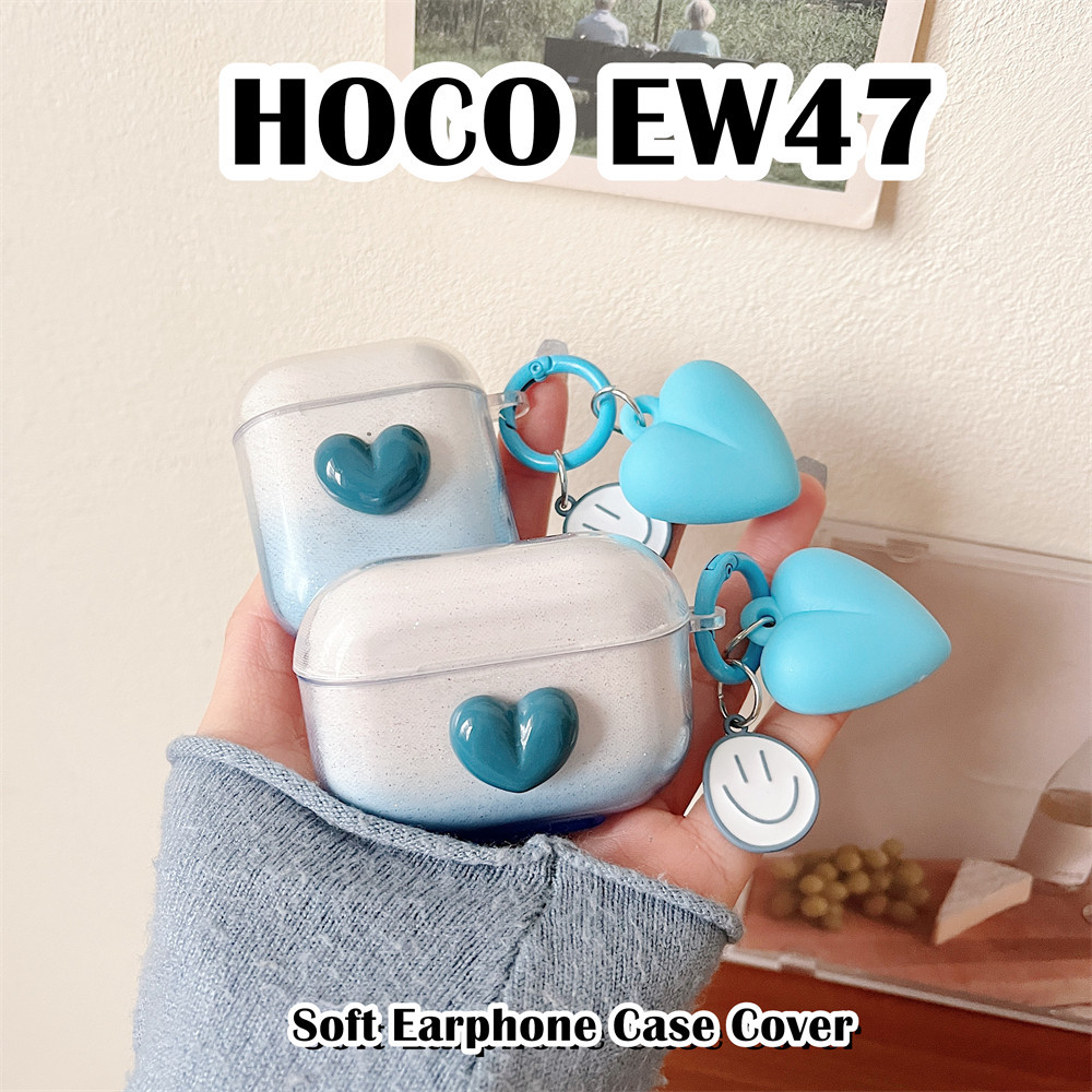 [Còn hàng] Dành cho vỏ HOCO EW47 Vỏ silicon mềm DIY Vỏ tai nghe chuyển màu thời trang