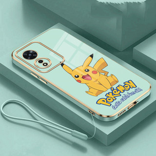 Honor X5 Plus x5Plus Full Camera Cover Hoạt Hình Pokemon Silicon Bóng Vỏ Mạ Mặt Sau