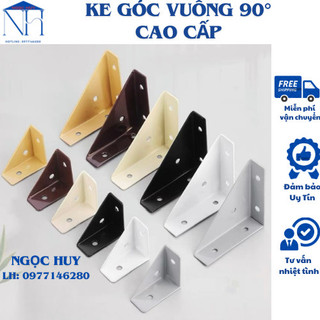 Ke góc vuông 90° cao cấp, cho tủ kệ, pass ke góc