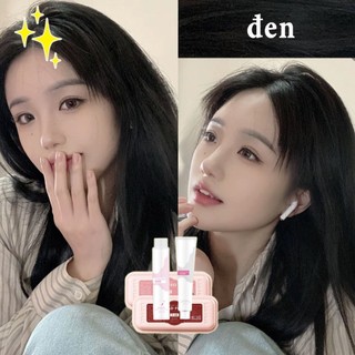 Thuốc nhuộm đen Kem dưỡng tóc,nhuom toc đen đẹp,Hương thơm tự nhiên, không cay, nhiều màu tùy chọn