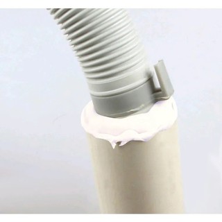 Xi măng trắng dẻo bịt lỗ điều hoà, xi măng dẻo bịt lỗ thoát nước, keo dán lỗ tường bằng si măng, xi măng dẻo chống thấm