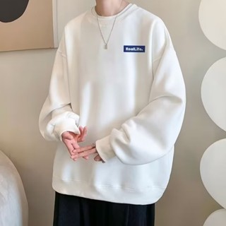 M-8XL áo sweater nam bigsize unisex nam nữ form rộng tay lỡ phông In Chữ Cách Hàn Quốc Dài Tay Plus Size Áo Len