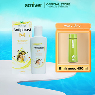 Dầu Gội Antiparasi Quablue Diệt Chấy, Sạch Trứng Chấy Rận Ký Sinh Trùng Trên Tóc -Chai 100ml
