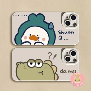 Dành Cho Realme C60 C61 C63 C17 7i C51 C12 5 Pro 7 5G 6i 5 5s 5i C3 X2 XT X Narzo 50A Prime 30 20 Pro 30A Vỏ Điện Thoại Vịt Cá Sấu Dễ Thương Bảo Vệ Camera Vỏ Mềm