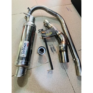 Pô Leovince  Leo Vince  full cổ cho Wave ,Dream , Cup , Ex 50 cc, 67 , rim , Sirius , Jupiter , Sirius 50 cc