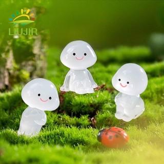 Liujir Dạ Quang Người Nhỏ Các Bức Tượng Nhỏ, Hoạt Hình Phát Sáng Trong Bóng Tối Người Các Bức Tượng Nhỏ Thu Nhỏ, Quà Tặng Trẻ Em Đồ Thủ Công Nhựa Dễ Thương DIY Tượng Người Nhỏ Trang Trí Sân Vườn Cổ Tích