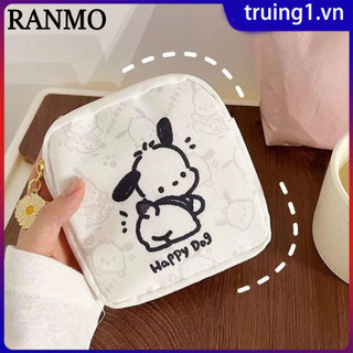 Winnie The Pooh Kawaii Pochacco Băng vệ sinh Lưu trữ Nữ sinh dễ thương Thời kỳ sinh lý Vệ sinh Lưu trữ di động Túi vải Quà tặng Truing1