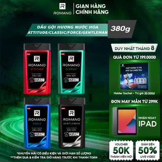 Dầu gội Romano hương nước hoa 380g
