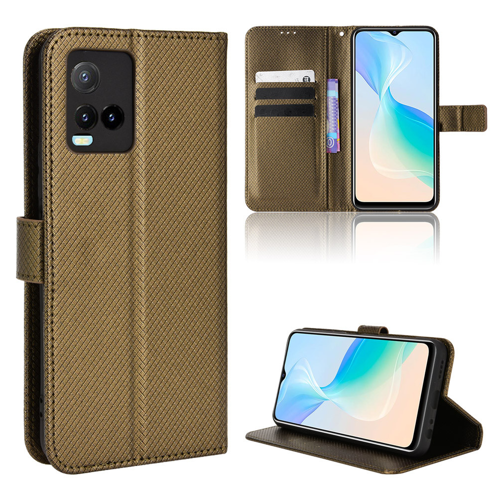 Ốp Lật Vivo Y33S Y33T Y21S Ốp Lưng Ví Da PU Ốp Lưng Vivo Y21 2021 Vỏ Điện Thoại