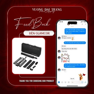 Đèn Glamcor Elite X Bạc  Mỹ Chiếu Sáng Mạnh – Dcpx Vương Đài Trang chính hãng
