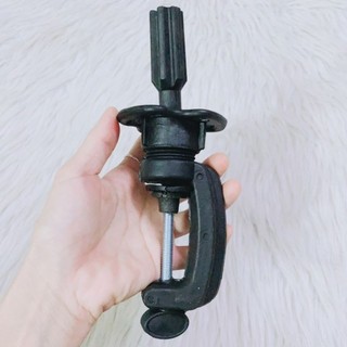 Giá Đỡ Kẹp Đầu Ken, Giá Đỡ Manocanh Học Cắt Tóc,Trục kẹp cố định đầu canh, Eto gắn đầu bàn KKLICK77