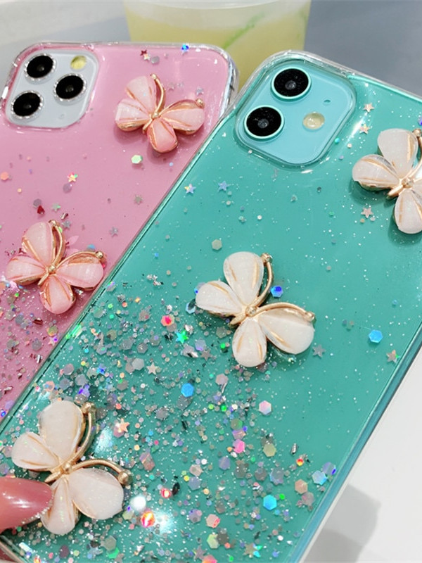 [SS originality]
 Glitter Butterfly Soft Phone Case on for Xiaomi Mi 11ultra 11 10t pro 10 mi 9t so