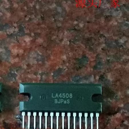 LA4508 Chip mạch tích hợp Bộ khuếch đại công suất âm thanh kênh kép Khối cấu hình thành phần điện tử
