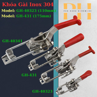 Khóa gài nhanh, sập nhanh, kẹp định vị GH-431, GH-40323.