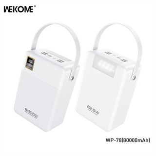 WEKOME WP-78 Pin sạc dự phòng 80000mAh QC3.0+PD 22.5W