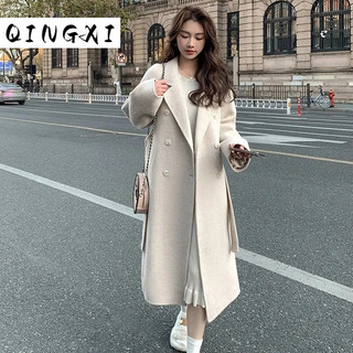 QINGXI áo khoác nữ áo khoác jean Sôi động Fashion New Style Korean WWY248063I 39Z240922