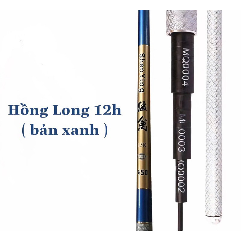 Cần Câu Tay Hồng Long (Bản Xanh) 12H 19i- Cần Câu Đơn, Cần Câu Đài Chuyên Săn Hàng Cao Cấp vietfishi