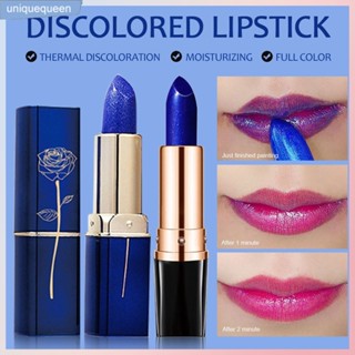 Son dưỡng môi Blue Rose Lip Balm dưỡng ẩm Emperature đổi màu lâu trôi cho nữ uni