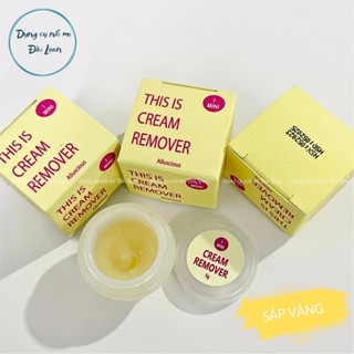 Sáp Tháo Mi Vàng 5g Hàn Quốc Mỹ Phẩm Cosmetic Nữ - Sáp Tháo Mi Nối Bằng Sáp Chuẩn Bị Dụng Cụ & Thực Hiện