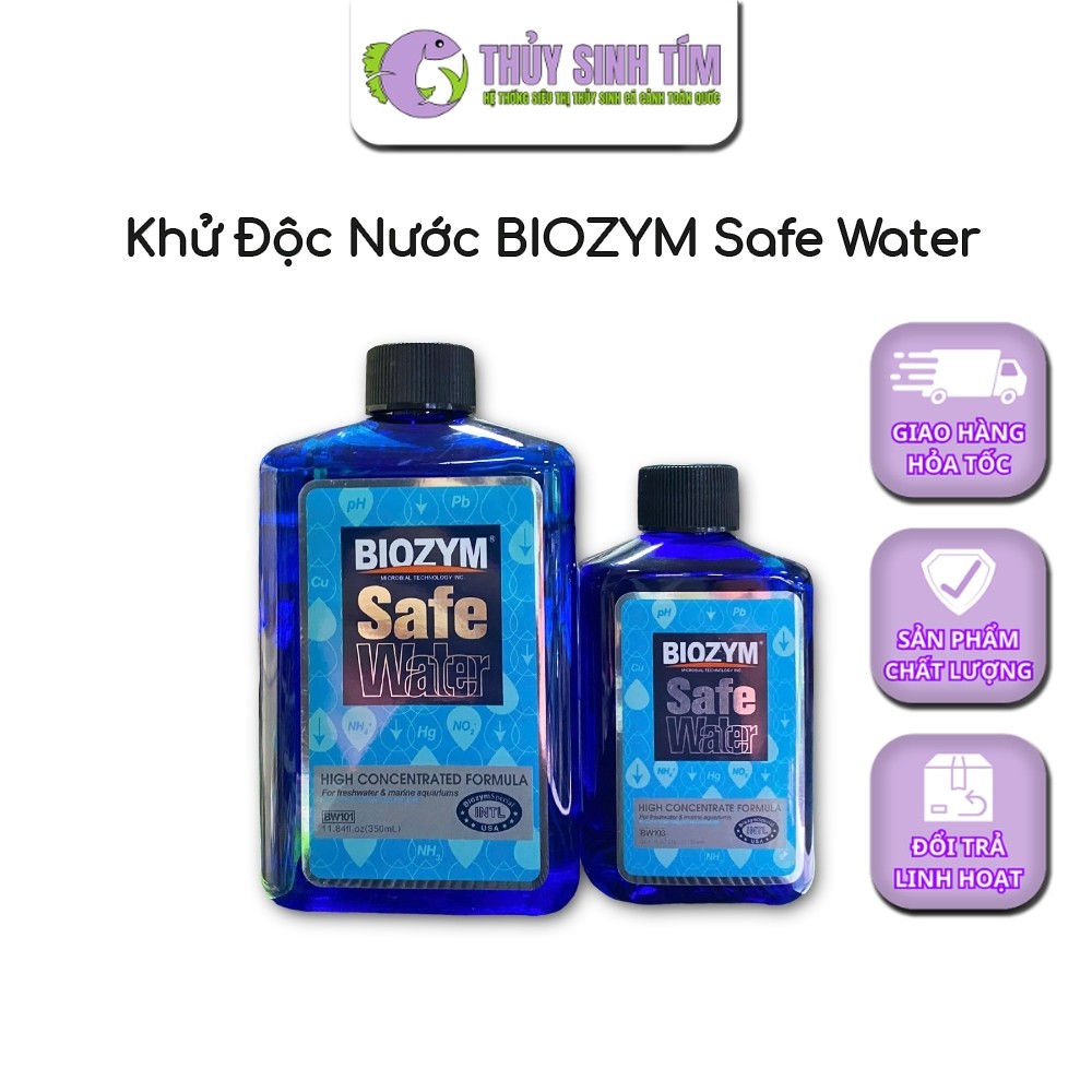 Dung Dịch Khử Độc Nước BIOZYM Safe Water