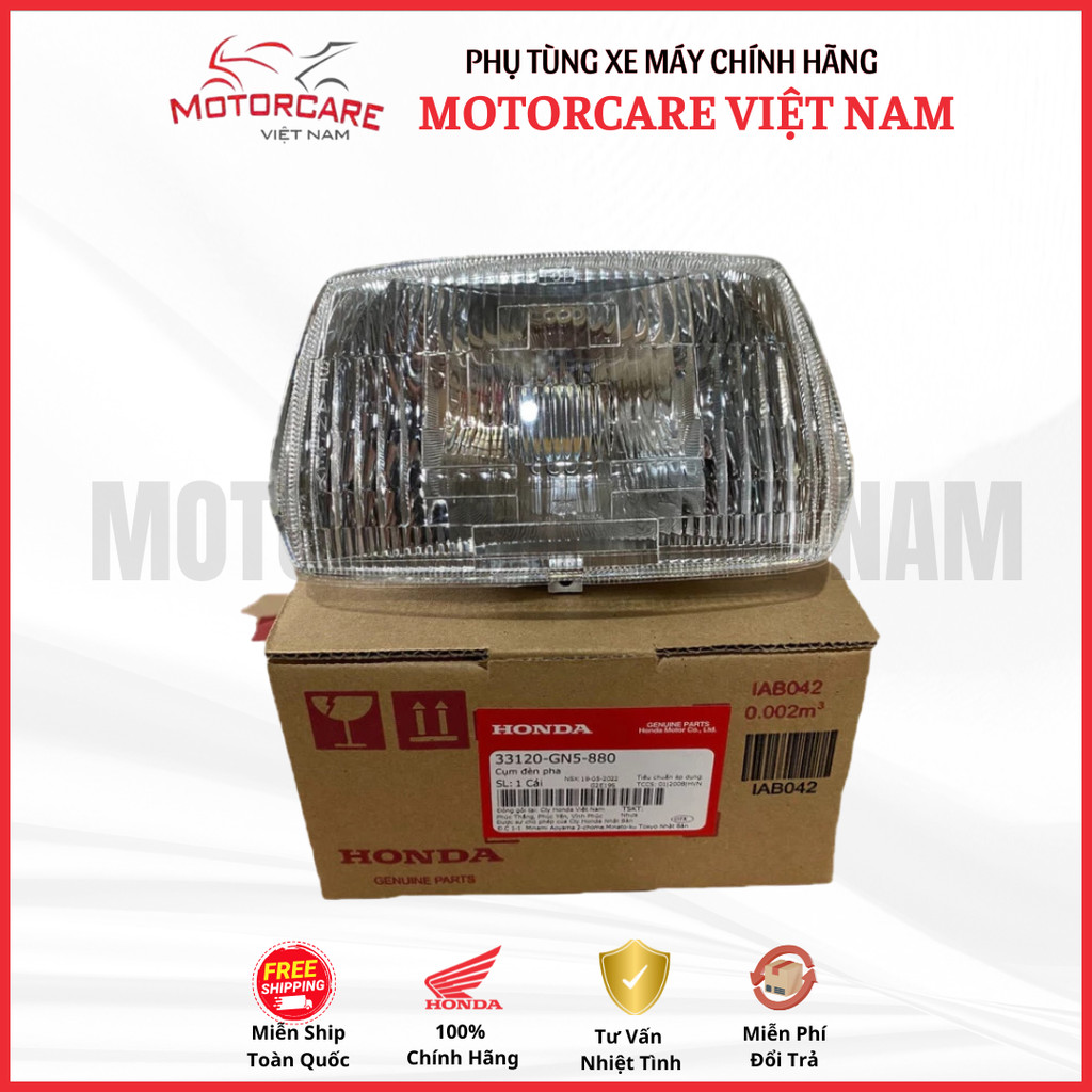 Đèn Pha Dream Thái chính hãng Honda (kẻ) chính hãng Honda (33120-GN5-880)