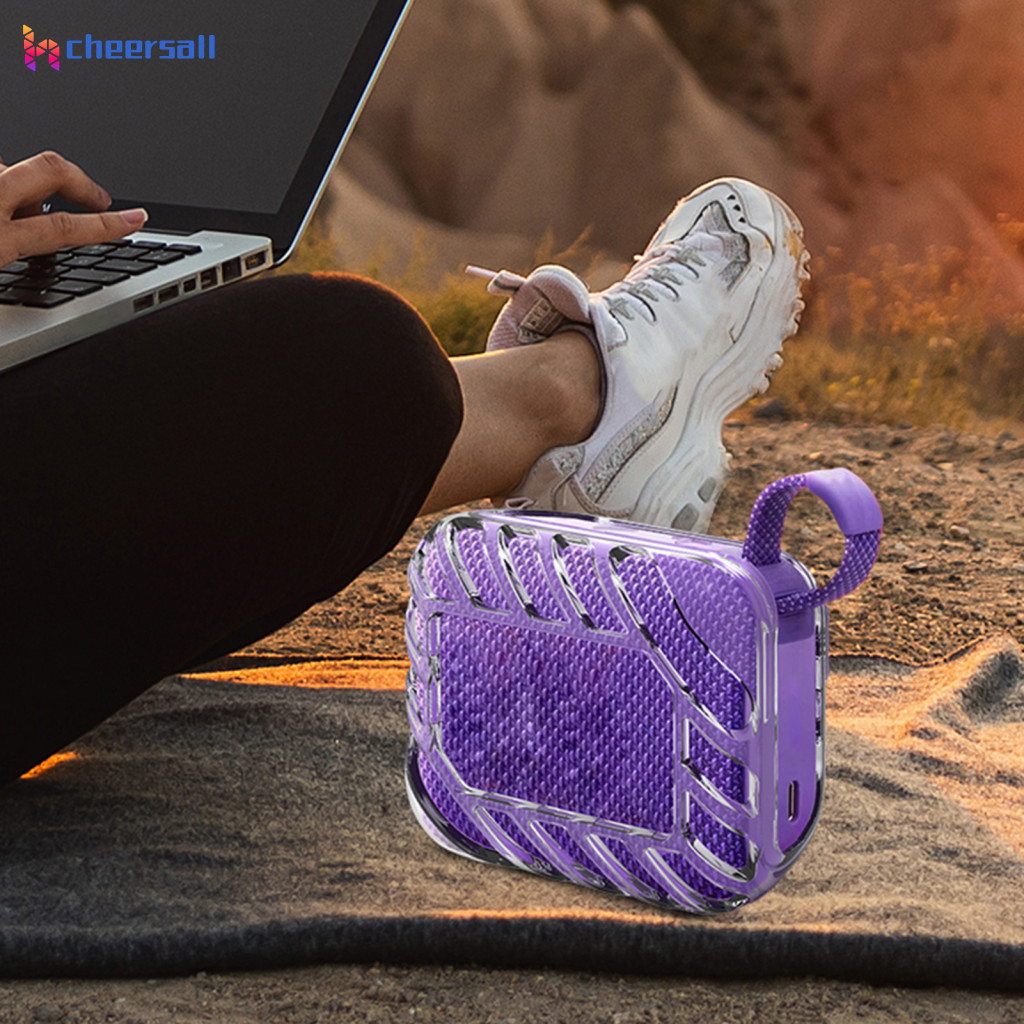 Cổ vũ| Vỏ loa chống trượt Vỏ Tpu trong suốt cho Jbl Go 4 Vỏ bảo vệ Tpu cho loa Jbl Go 4 Vỏ chống rơi