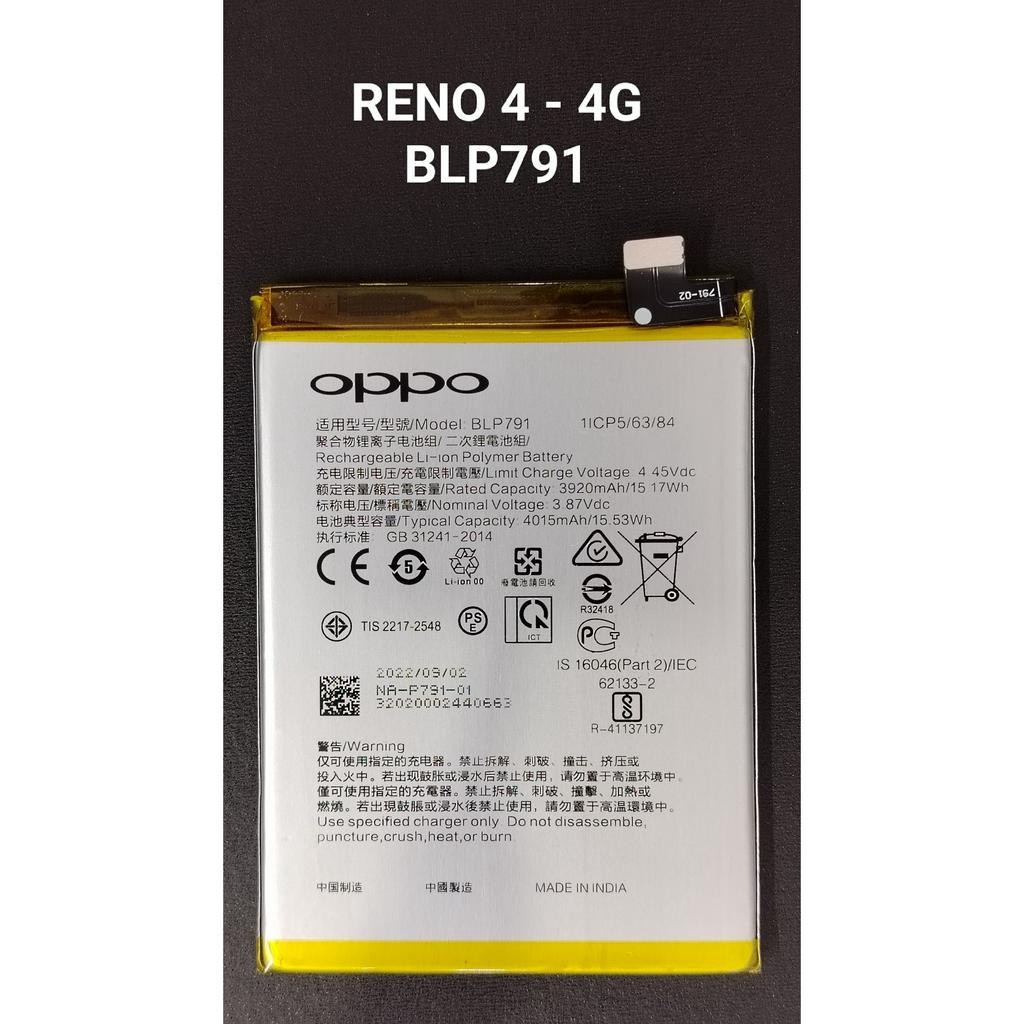 Pin Oppo Reno 4 - 4G / BLP791