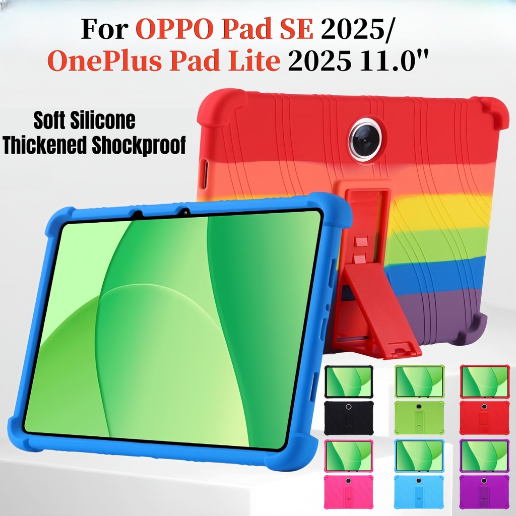 Dành Cho OPPO Oppo Pad SE 2025 OPD2417 OnePlus Pad Lite 2025 11.0 inch Silicon Mềm Có Thể Điều Chỉnh