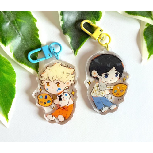 BLUE PERIOD KEYCHAINS, Yatora, Yotasuke, Cute Keychains
