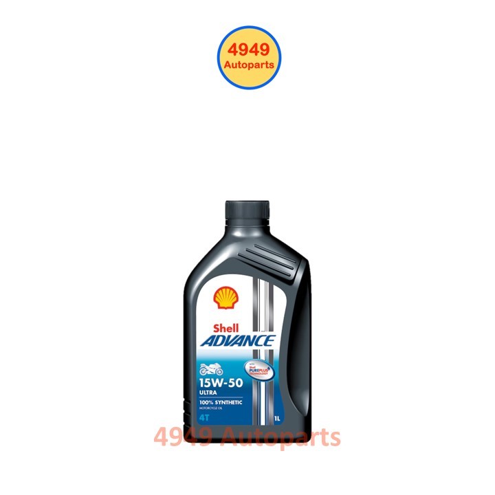 Dầu động cơ Shell Advance Ultra 15W-50 15W50 MA2 Tổng hợp 1L