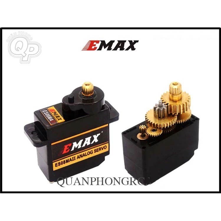 Servo Emax MA08 ES08MA II - Nhông Đồng Chính Hãng