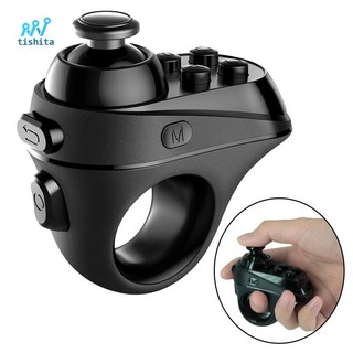 Tay cầm chơi game không dây Bluetooth R1 VR Remote Mini Ring Joystick cho Android