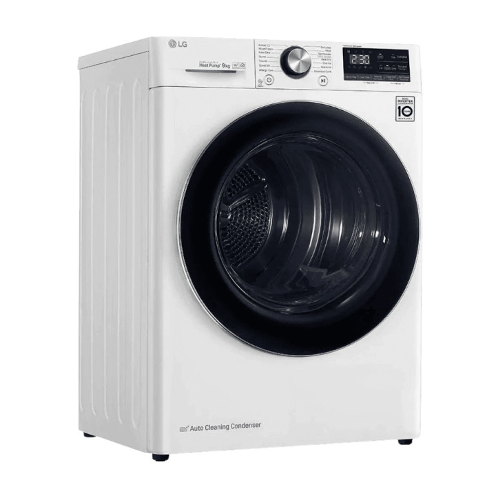 Máy sấy bơm nhiệt LG 9 Kg Inverter DVHP09W