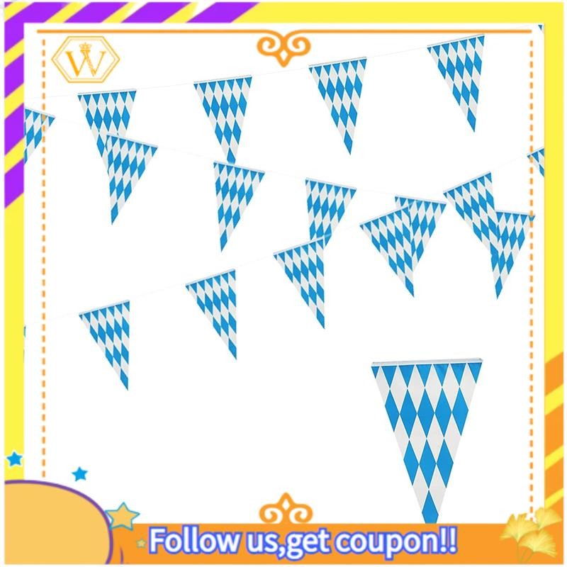 [W] 10M Trang trí vòng hoa Bavarian Trang trí lễ hội Oktoberfest Trang trí tiệc Bavaria Oktoberfest 